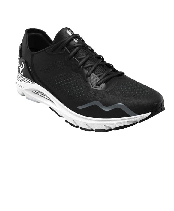 Under Armour footwear in black and white