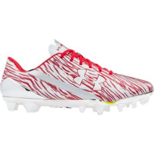 261 - Metallic Silver, Red