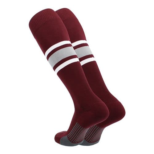 Maroon/White/Grey