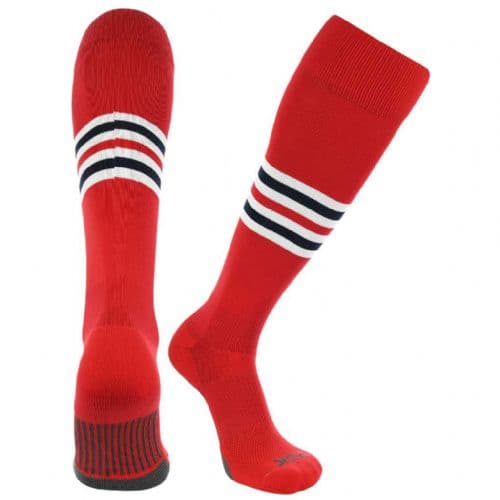 Scarlet/White/Navy