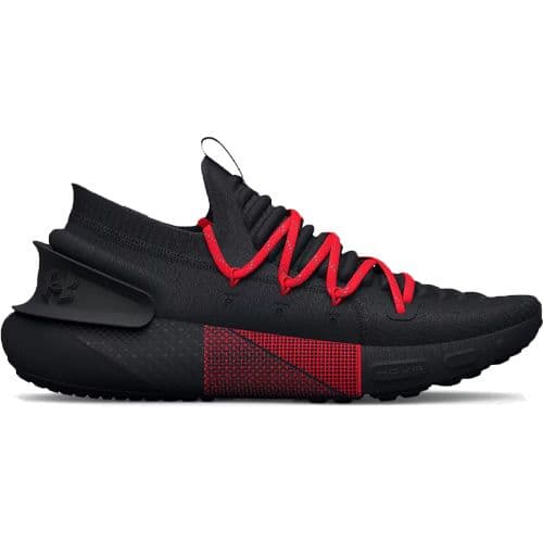 001 - Black, Bolt Red, Black