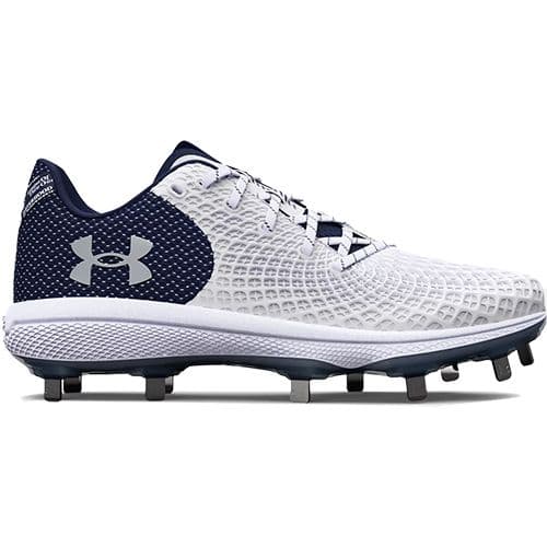 103 - White, Midnight Navy, Metallic Silver