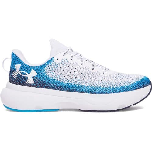 108 - White, Electric Blue, White