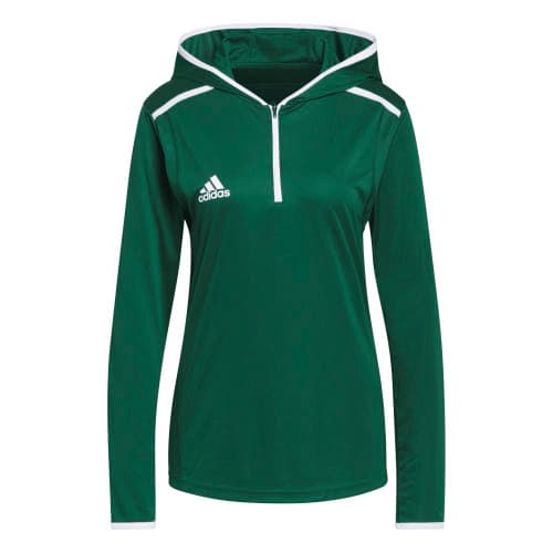 adidas Women's Team Issue Hooded Long Sleeve Tee BSN SPORTS