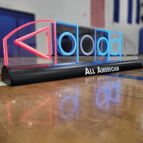 20" x 12" FOUR DIGIT LOCKER ROOM CLOCK BSN SPORTS