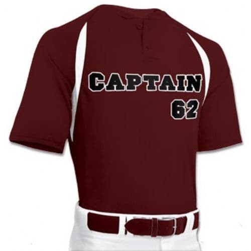 Maroon/White