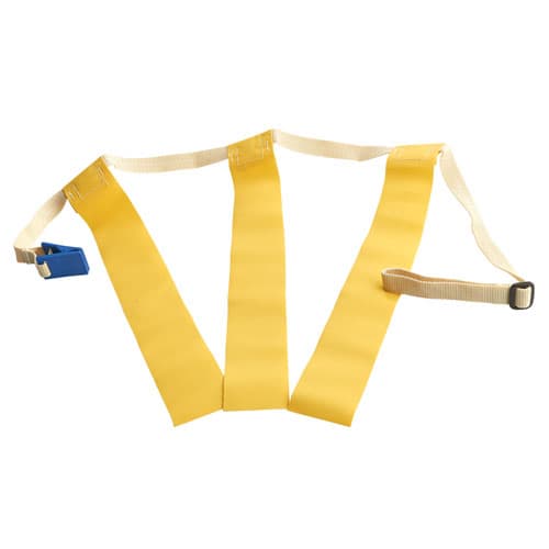 Triple Threat Flag Football Belts Yellow BSN SPORTS