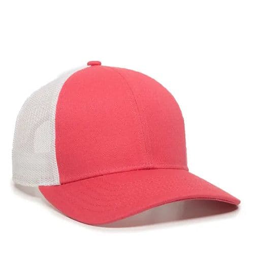 Coral/White