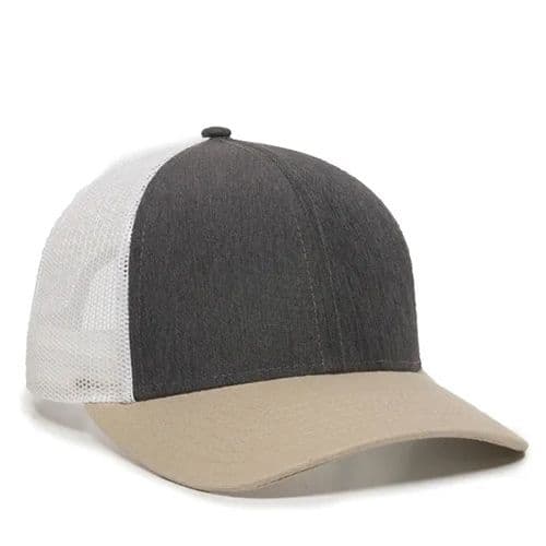 Charcoal/White/Khaki