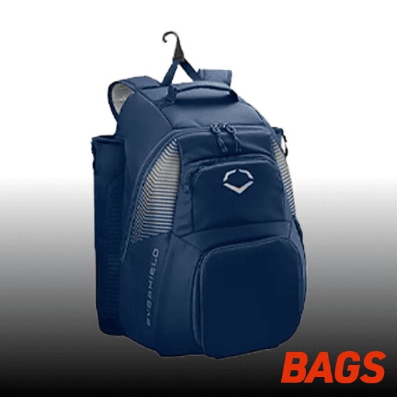 an EvoShield bag used for baseball or softball