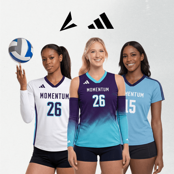 <ul><li>Ships in 4 weeks or less</li><li>Fully sublimated adidas direct jerseys and compression sleeves</li><li>Exclusive styles and designs</li><li>Style: long-sleeve, short-sleeve, sleeveless</li><li>Inclusive sizing for women, tall and girls</li></ul><p> </p>