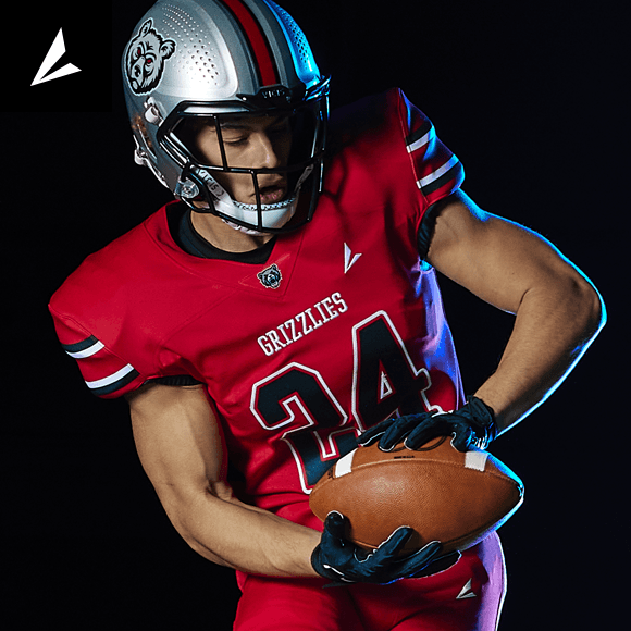 <p>Unique, sublimated designs in your team colors featuring locations for mascot logos, team and player names. A variety of font styles offer limitless combinations.</p><p></p><ul><li>Ships in 4 weeks or less</li><li>Fully custom NFHS-approved designs</li><li>High-quality, performance-driven fabrics</li></ul><p></p>