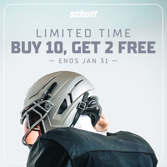 <p>Built for every level of play, the Schutt F7 AiR Varsity delivers F7 Pro-inspired performance with the AiR-Lock System, Tektonic Mohawk and Virginia Tech 5-Star safety rating. Engineered for elite style, fit and confidence.</p>