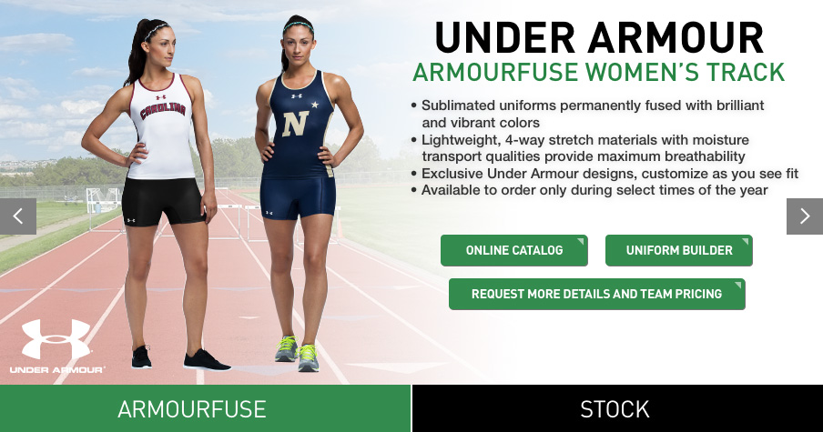 under armour track and field uniforms