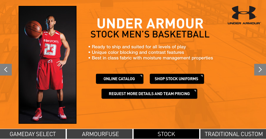 custom basketball jerseys under armour